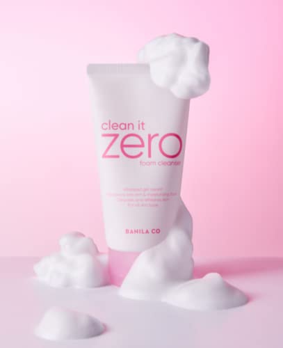 BANILA CO NEW Clean It Zero Foam Cleanser 150ml, all skin types, creamy foam cleanser with natural herbs