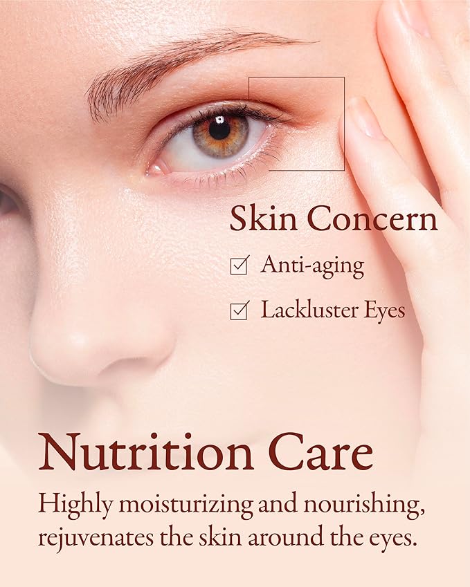 Sooryehan Hyobidam Fermented Eye Cream (0.84 fl oz) - Korean Skincare, Luxury Premium High-end Cream by LG Beauty. Intensive Skin Care.