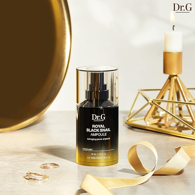 Dr.G Royal Black Snail Ampoule, 30ml - KBeauty, Serum Korean, Serum for Face Korean, K Beauty Korean Skincare, Coreano, Ampoule Korean Skin Care