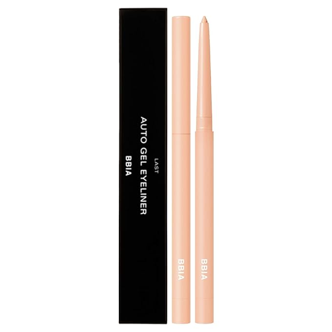 BBIA Last Auto Gel Eyeliner 17 Color – Multi-Use Longwear & Waterproof Mechanical Eye Liner Easy Drawing with Smooth Texture Smudge-Resistant Shadow & Glitter Vegan Korea Eye Makeup (15 SALMON BEIGE)