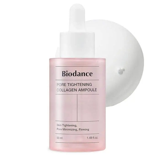 Biodance Pore Tightening Collagen Ampoule | Korean Collagen Serum for Face, Pore Minimizing & Anti Aging Face Serum for Women | 1.69 fl. oz x 1 ea - Nouriviva