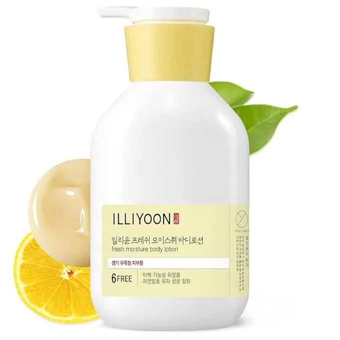 Illiyoon Fresh Moisture Body Lotion 350ml | High Moisturizing Effect For Damaged and Rough Skin | Korean Skin & Body - Nouriviva