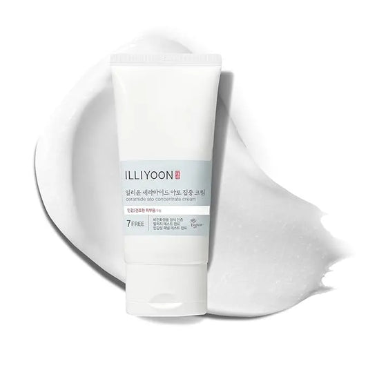 Illiyoon Ceramide ATO Cream (2.53 Fl oz, 75ml) Korean Moisturizer for Dry & Sensitive Skin, Hydrating Care, Gentle for Infants and Adults, Not Tested on Animals, No Parabens, Korean Skincare - Nouriviva