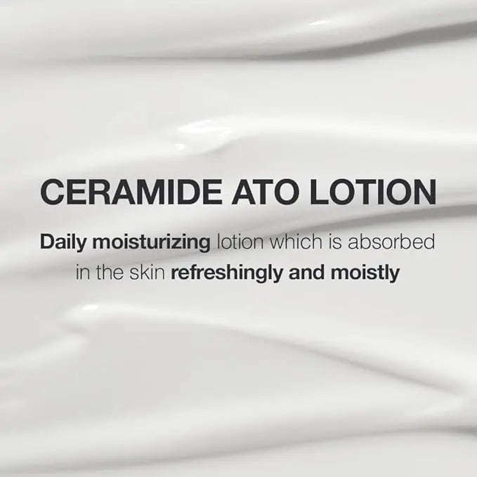 ILLIYOON Ceramide Ato Lotion 528ml(17.85oz) | Daily Moisturizing Lotion for All Skin Types | Deep Moisturizing and Soothing Effect | Korean Skin Care - Nouriviva