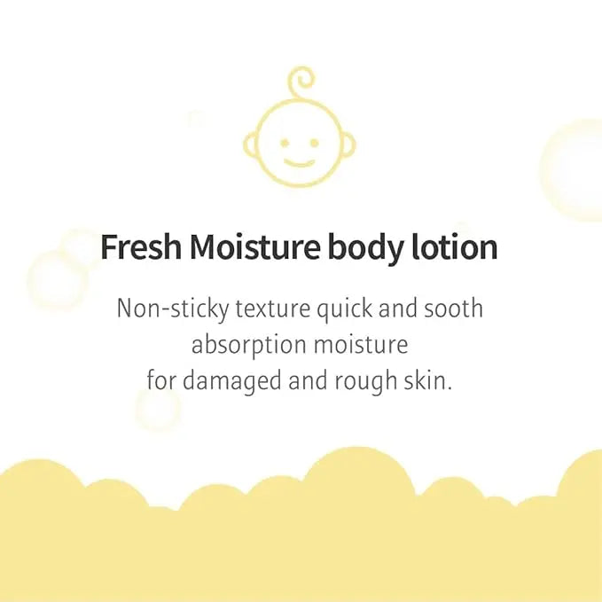 Illiyoon Fresh Moisture Body Lotion 350ml | High Moisturizing Effect For Damaged and Rough Skin | Korean Skin & Body - Nouriviva