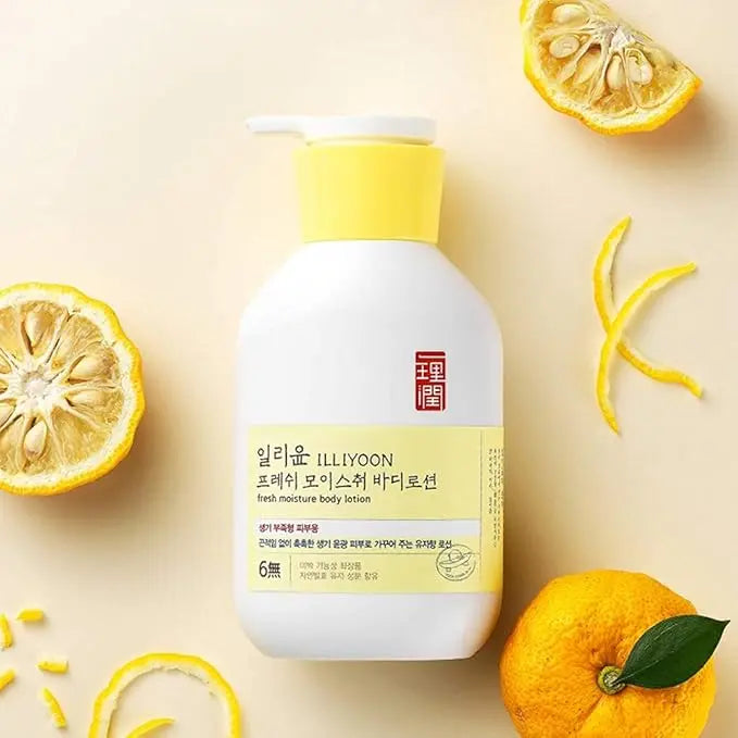 Illiyoon Fresh Moisture Body Lotion 350ml | High Moisturizing Effect For Damaged and Rough Skin | Korean Skin & Body - Nouriviva