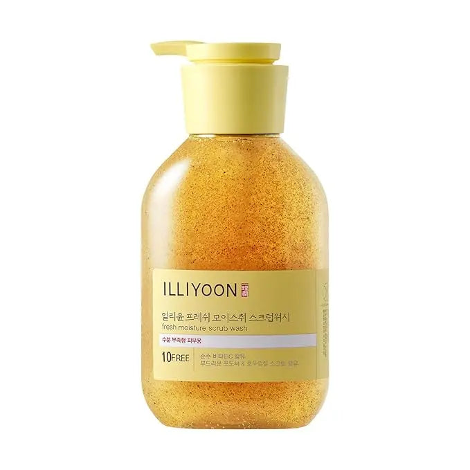 ILLIYOON Fresh Moisture Scrub Wash 400ml(13.52oz) - Nouriviva