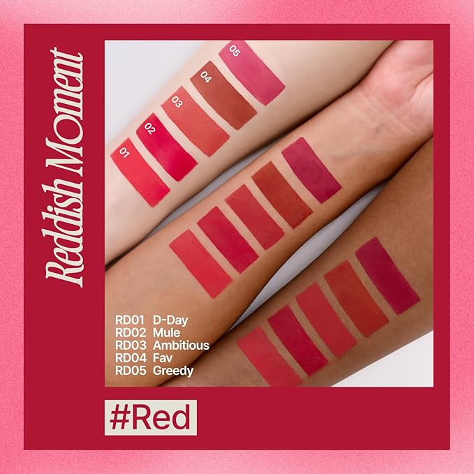 Lip&Cheek Blurry Pudding Pot | D-Day | Makeup Blush, Buildable Lightweight, Multi-Use Soft Matte Finish | 5g