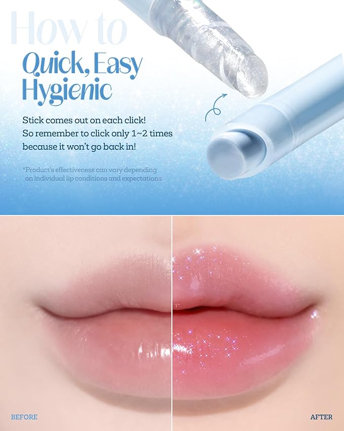 Nature Republic HONEY MELTING LIP GLITTER & PLUMPING (15 CRYSTAL SPARKLE) SOFT LIP STICK,Lip Gloss,lip glitter,lip balm,lip crayon, lip volumizer, valentines day gifts, korean make up
